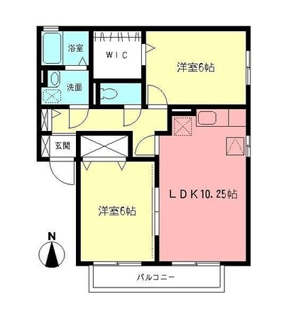 ヴェルドミールＩＩの物件間取画像